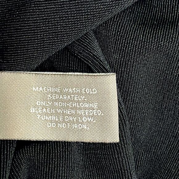 Chico's Travelers Pants Size 3S 16S Black Classic No Tummy Straight Leg #3 - Picture 12 of 13